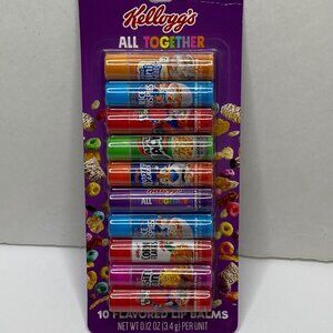 Kellogg's Cereal Lip Balm All Together Fruit Loops Apple Jacks Corn Flakes